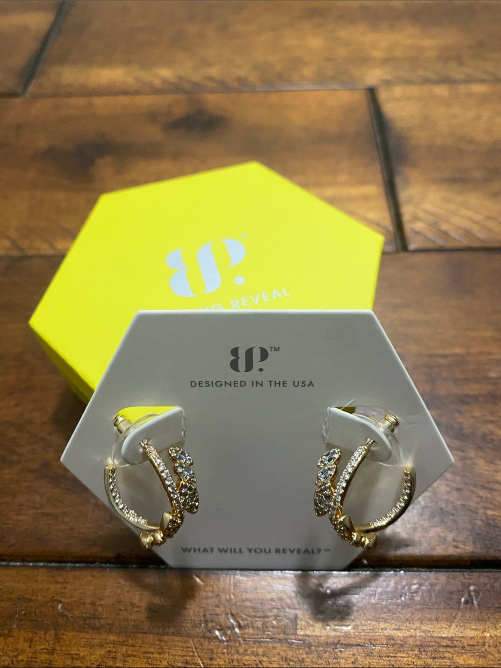 Bomb Party OG Originals Earrings - Lab Created Blue Spinel - Gold Plating